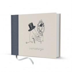 Moomin Hardcover Guestbook Moominpappa Mirror