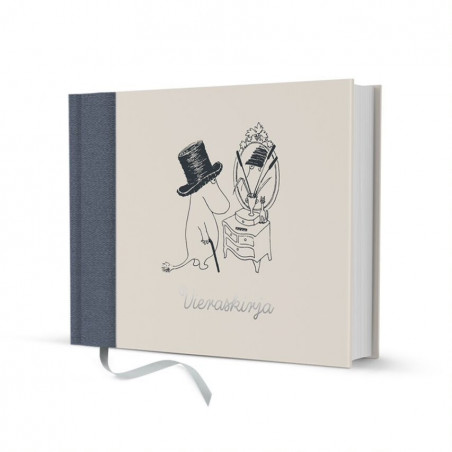 Moomin Hardcover Guestbook Moominpappa Mirror