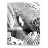 Moomin Small Notebook 9 x 12 cm Diving
