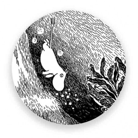 Moomin Magnet Moomintroll Diving