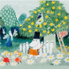 Moomin Napkins Magic Meadow 33 x 33 cm Suomenkerta
