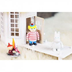 Moomin Frosty Bath House and 3 Figures Martinex