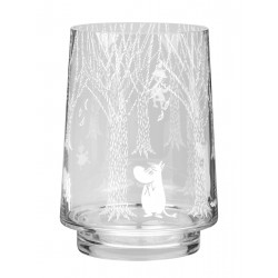 Moomin Candle Lantern Vase In the Woods 20 cm