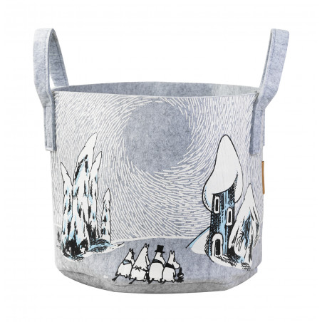 Moomin Storage Basket 30 L Snowy Valley