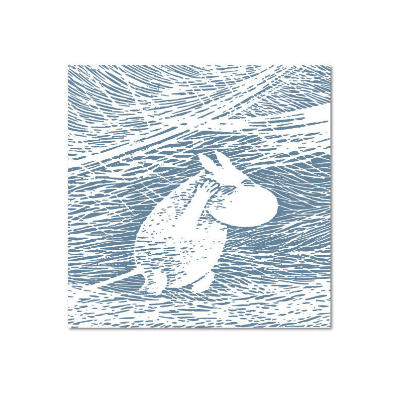Moomin Paper Napkins Snow Blizzard Winter 2020 33 x 33 cm 20 pcs