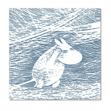 Moomin Paper Napkins Snow Blizzard Winter 2020 33 x 33 cm 20 pcs