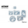 Moomin Paper Napkins Snow Blizzard Winter 2020 33 x 33 cm 20 pcs