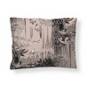 Moomin Pillowcase Forest Rose Black 50 x 60 cm GOTS