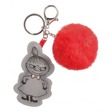 Moomin Reflective Bag Decoration Key Chain Little My