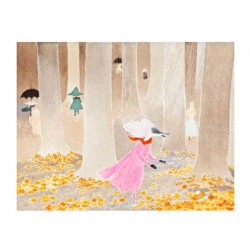Moomin Poster Moominland in November 24 x 30 cm Putinki