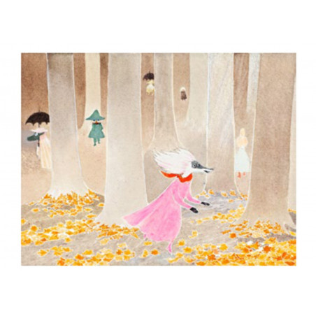 Moomin Poster Moominland in November 24 x 30 cm Putinki