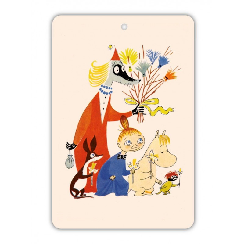 Moomin Cutting Board 30 x 20 cm Easter Off-White