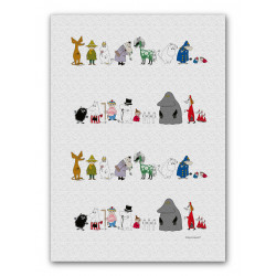 Moomin Kitchen Tea Towel Moomin Online 50 x 70 cm 