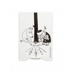 Moomin Carton Parking Disc Tree 10 x 15 cm