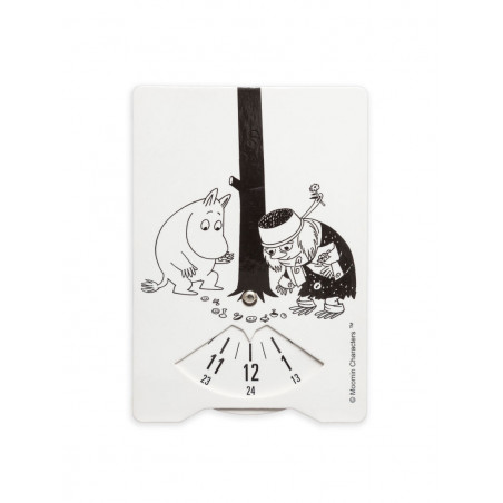 Moomin Carton Parking Disc Tree 10 x 15 cm