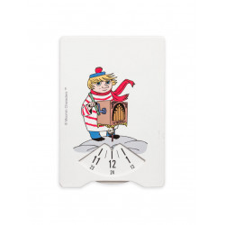 Moomin Carton Parking Disc Tooticky 10 x 15 cm 