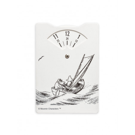 Moomin Carton Parking Disc Sailing 10 x 15 cm