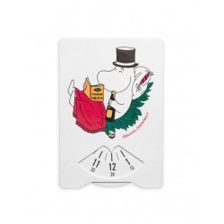 Moomin Carton Parking Disc Moominpappa in the Tree 10 x 15 cm