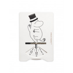 Moomin Carton Parking Disc Moominpappa 10 x 15 cm