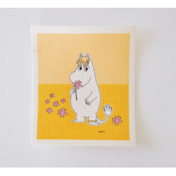 Dishcloth Snorkmaiden Yellow 17 x 20 cm