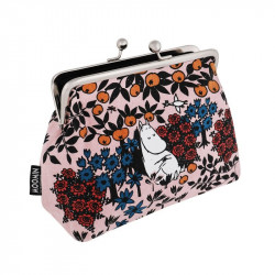 Moomin Emma Pouch Clutch Bag Berry Pink
