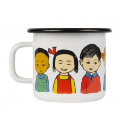 Enamel Mug 0.25 L Pippi of Today