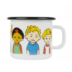 Enamel Mug 0.25 L Pippi of Today