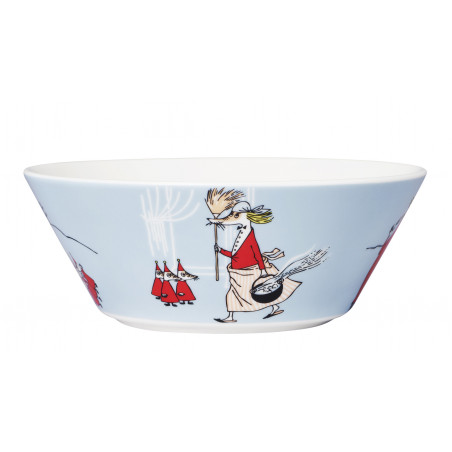 Moomin Bowl 15 cm Fillyjonk Grey 2021 Arabia