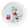 Moomin Plate 19 cm Fillyjonk Grey 2021 Arabia
