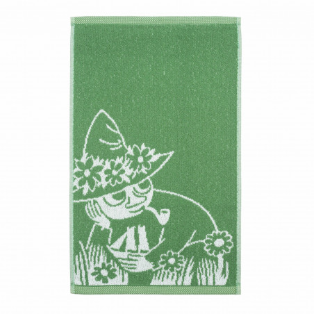 Moomin Snufkin Green Hand Towel 30 x 50 cm