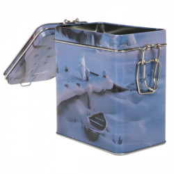 Moomin Animation Coffee Tin Box Magic Winter