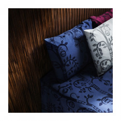 Iittala Taika Duvet Cover Pillowcase Bed Set 150 x 210 cm Blue
