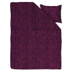 Iittala Taika Duvet Cover Pillowcase Bed Set 150 x 210 cm Purple