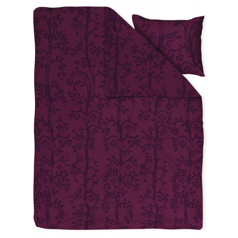 purple pillowcase