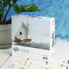 Moomin Puzzle Animation Pappa Sailing 500 pcs 48 x 34 cm