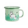 Moomin Enamel Mug 0.25 L Boys in the Garden