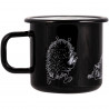Moomin Enamel Mug Retro Stinky Black 0.37 L 