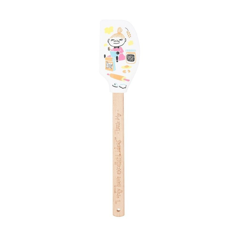 Moomin Little My Baking White Spatula L