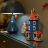 Moomin Wooden DIY Moomin House with Light 30cm