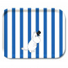 Moomin Birch Tray Moominpappa Blue Stripes 20 x 27 cm