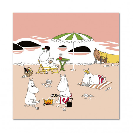 Moomin Together Napkins Summer 2021 33 x 33 cm 20 pcs