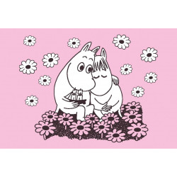 Moomin Love Magnet 9.5 x 6.5 cm