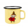Moomin Enamel Mug 0.25 L Little My Retro Yellow Outlet