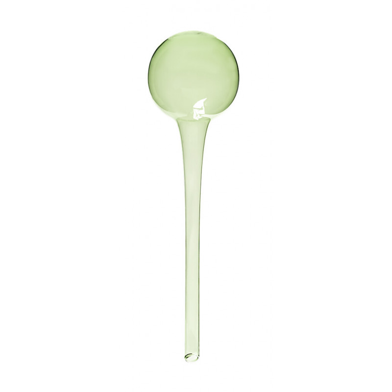 Muurla Glass Watering Bulb Green 28 cm