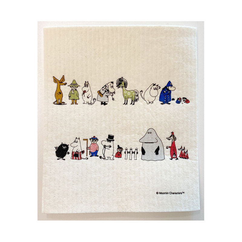 Moomin Dishcloth Moomins Online Optodesign 17 x 20 cm