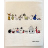 Moomin Dishcloth Moomins Online Optodesign 17 x 20 cm