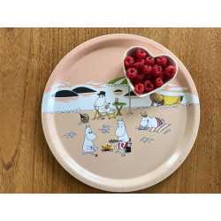 Moomin Birch Round Tray 31 cm Together Summer 2021 