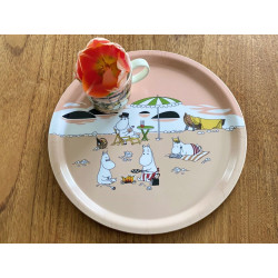 Moomin Birch Round Tray 31 cm Together Summer 2021 