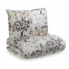 Moomin Celebration Tove 100 Grey Duvet Cover Pillow Case 150 x 210 cm