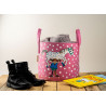 Storage Basket 30 L Pippi and the Horse Pink